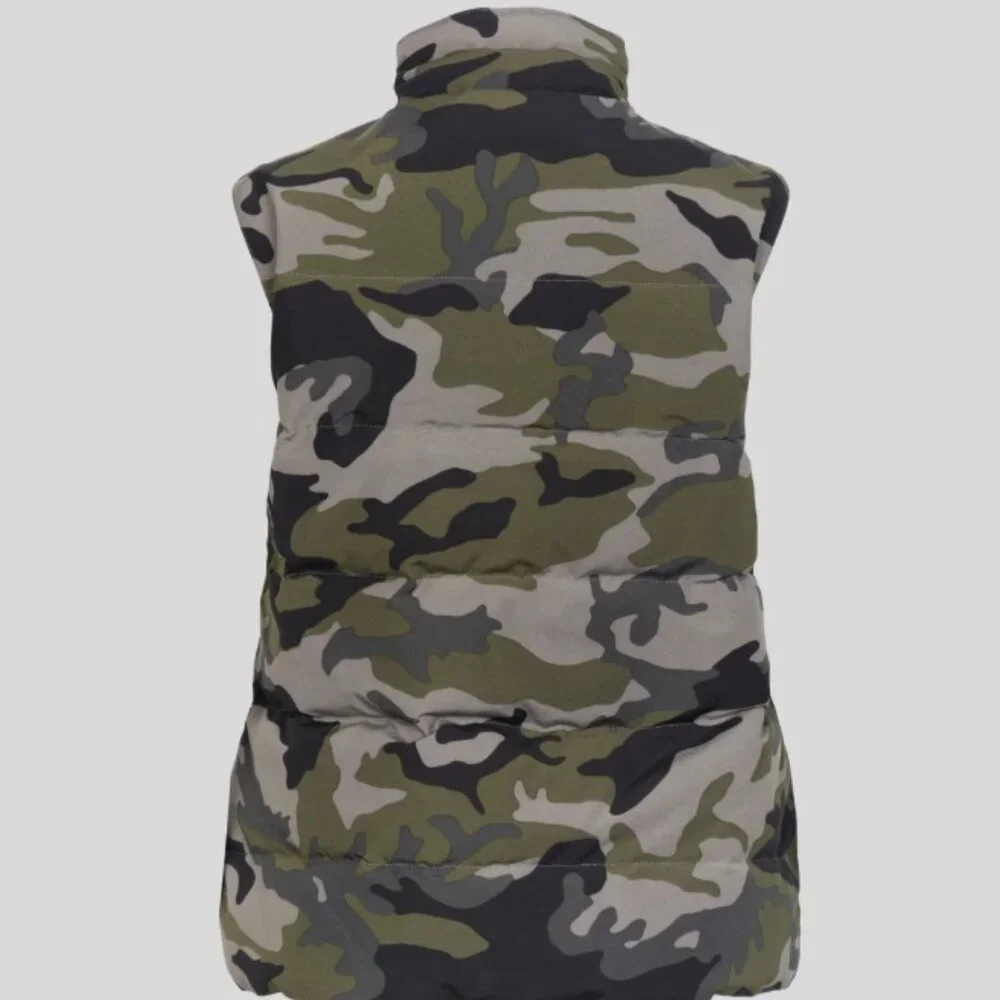 Canada Goose: Freestyle Vest Print Heritage in Classic Camo Coastal Grey - Picture 2 of 14